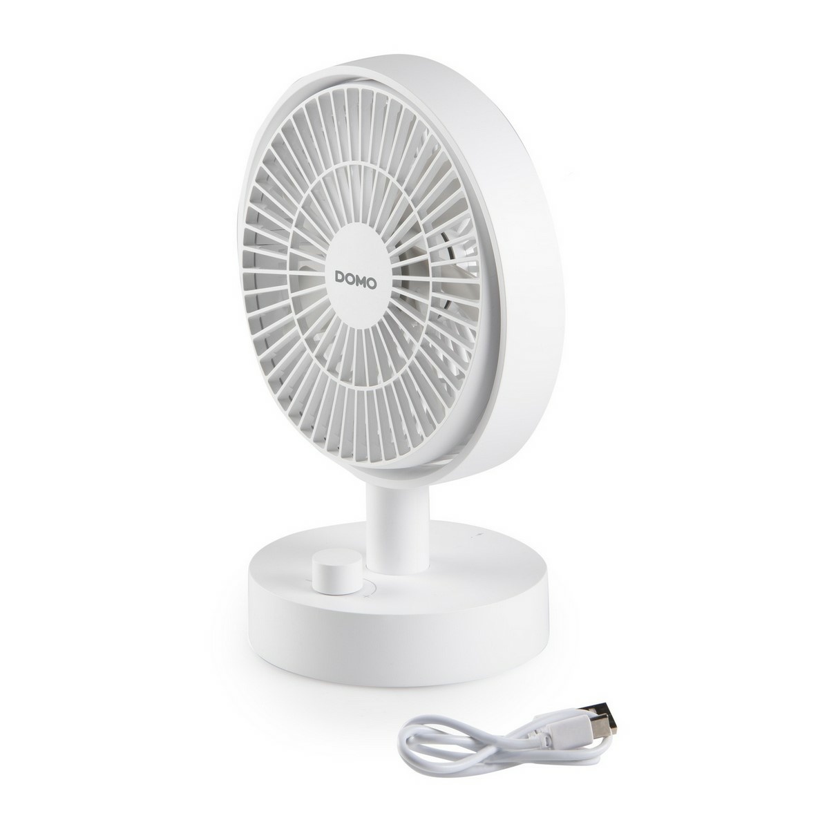 DOMO DO8151 stolní USB aku ventilátor s oscilací