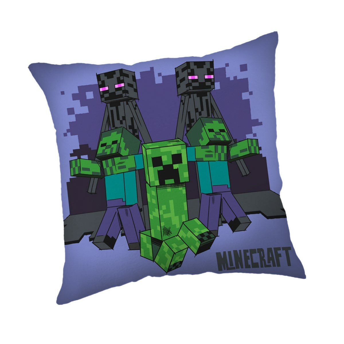 Jerry Fabrics Polštářek Minecraft Creeper rush