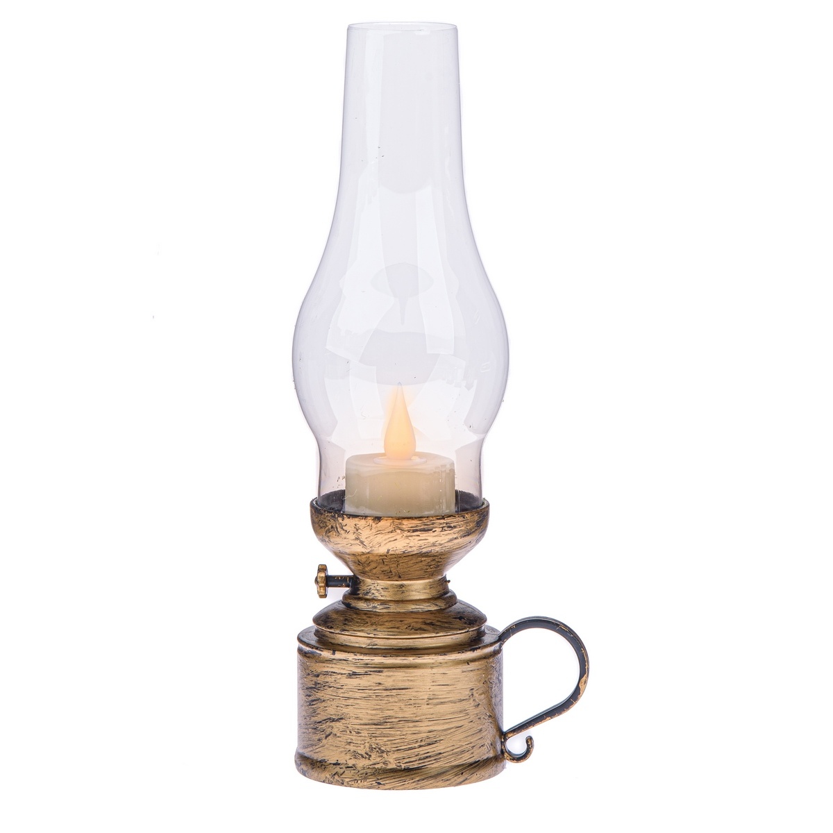 Plastová lucerna s LED svíčkou Elegance 24