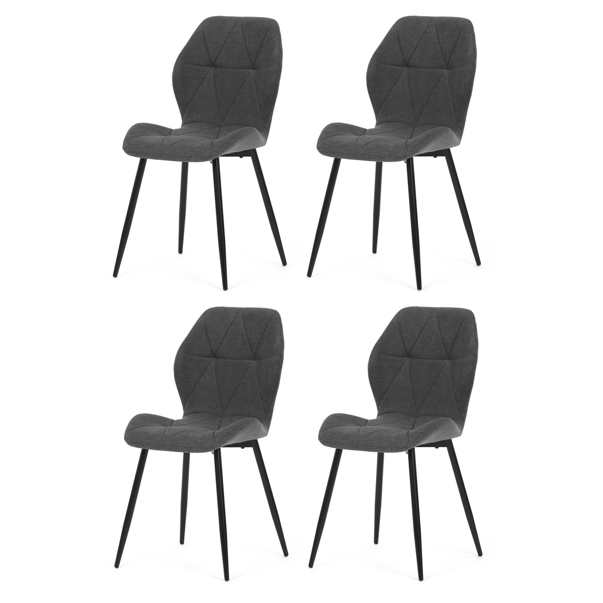 Sada jídelních židlí CT-285 GREY2