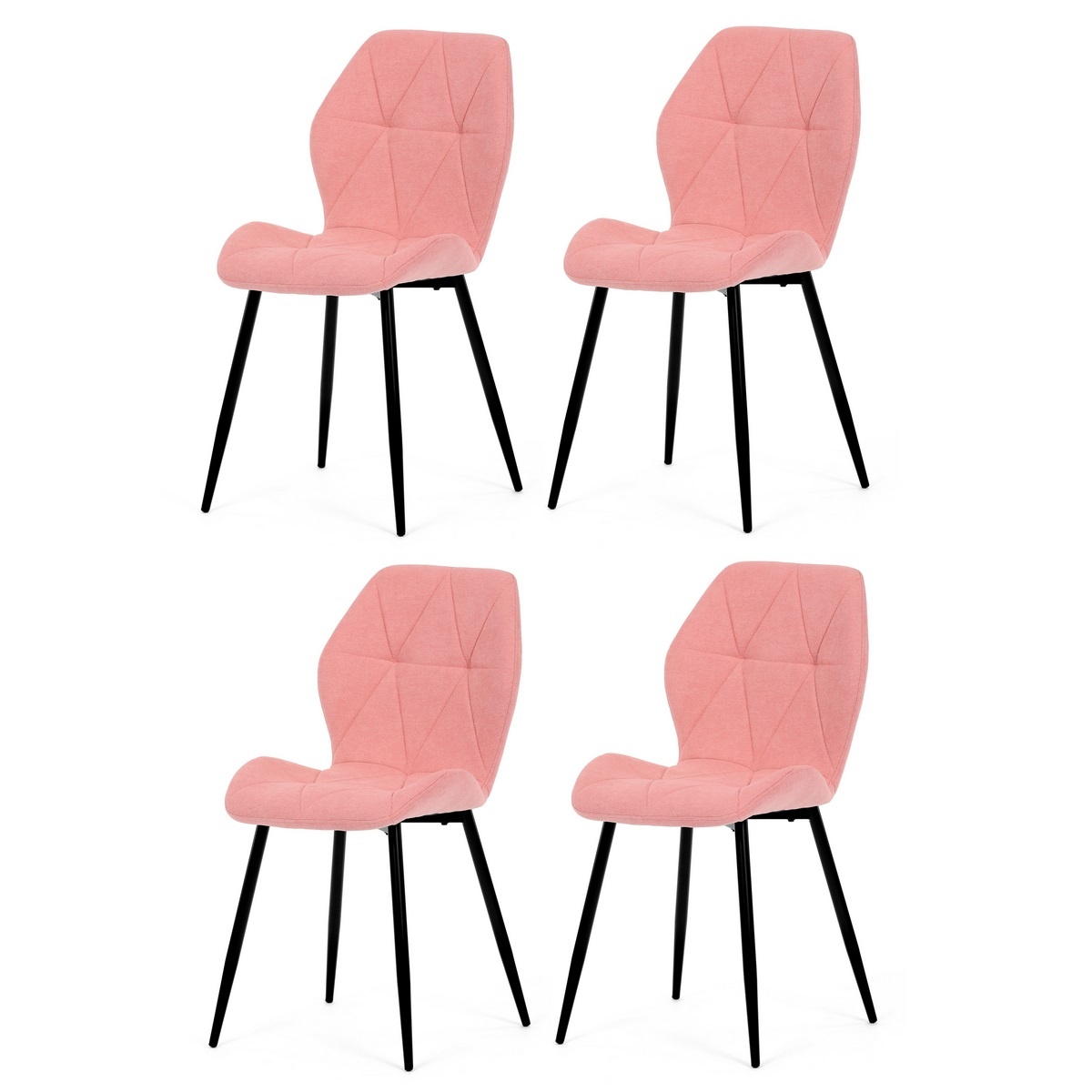 Sada jídelních židlí CT-285 PINK2