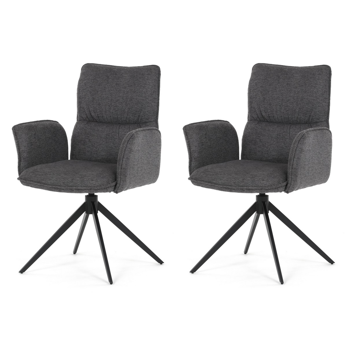 Sada jídelních židlí DCH-D1328 GREY2
