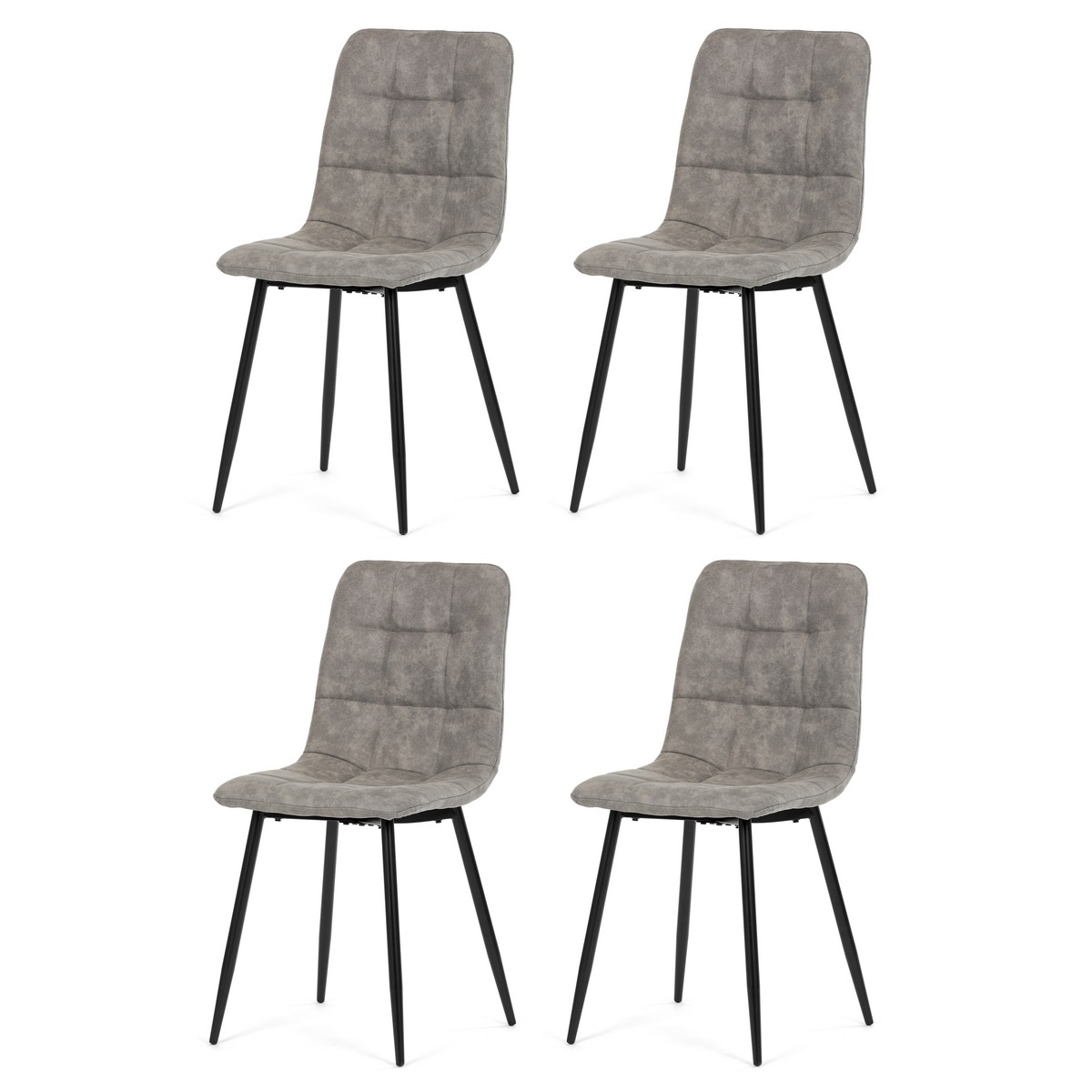 Sada jídelních židlí Vintage CT-281 GREY3