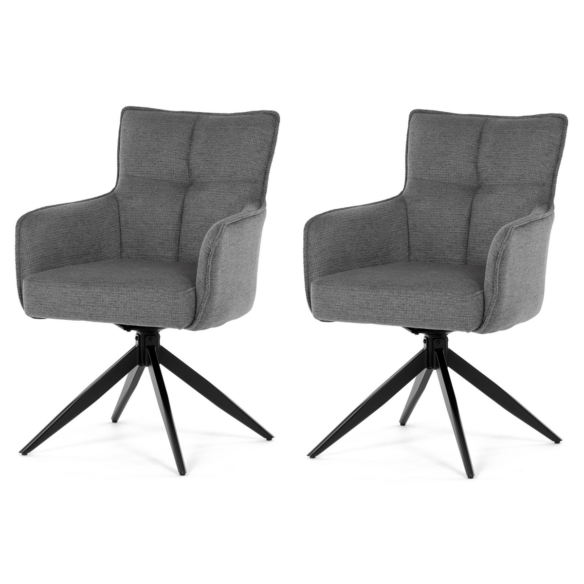Sada jídelních židlí s vratným mechanismem DCH-P3170 GREY2