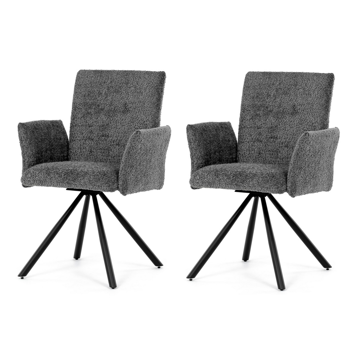 Sada jídelních židlí s vratným mechanismem DCH-W1117 GREY2