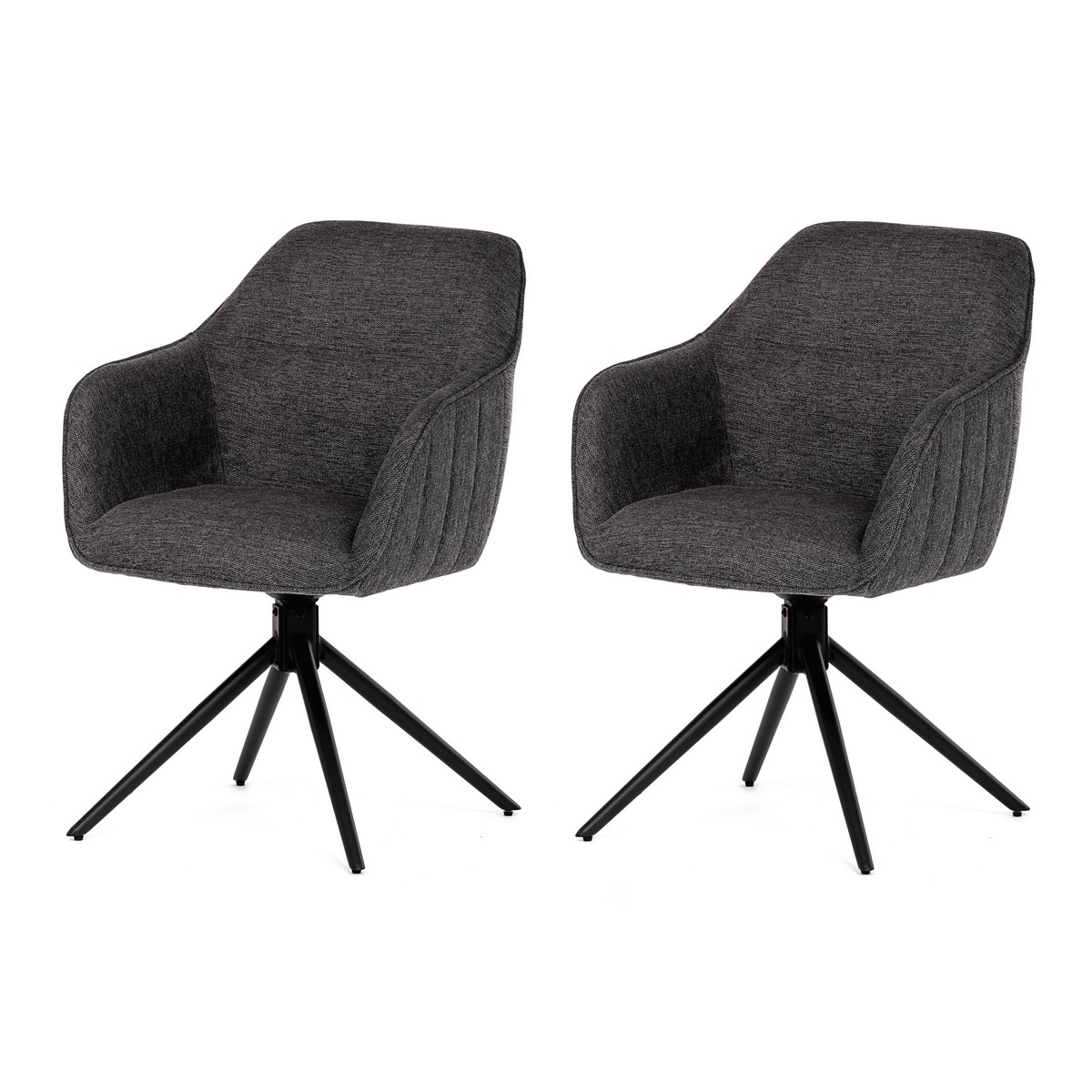 Sada jídelních židlí s vratným mechanismem HC-536 GREY2