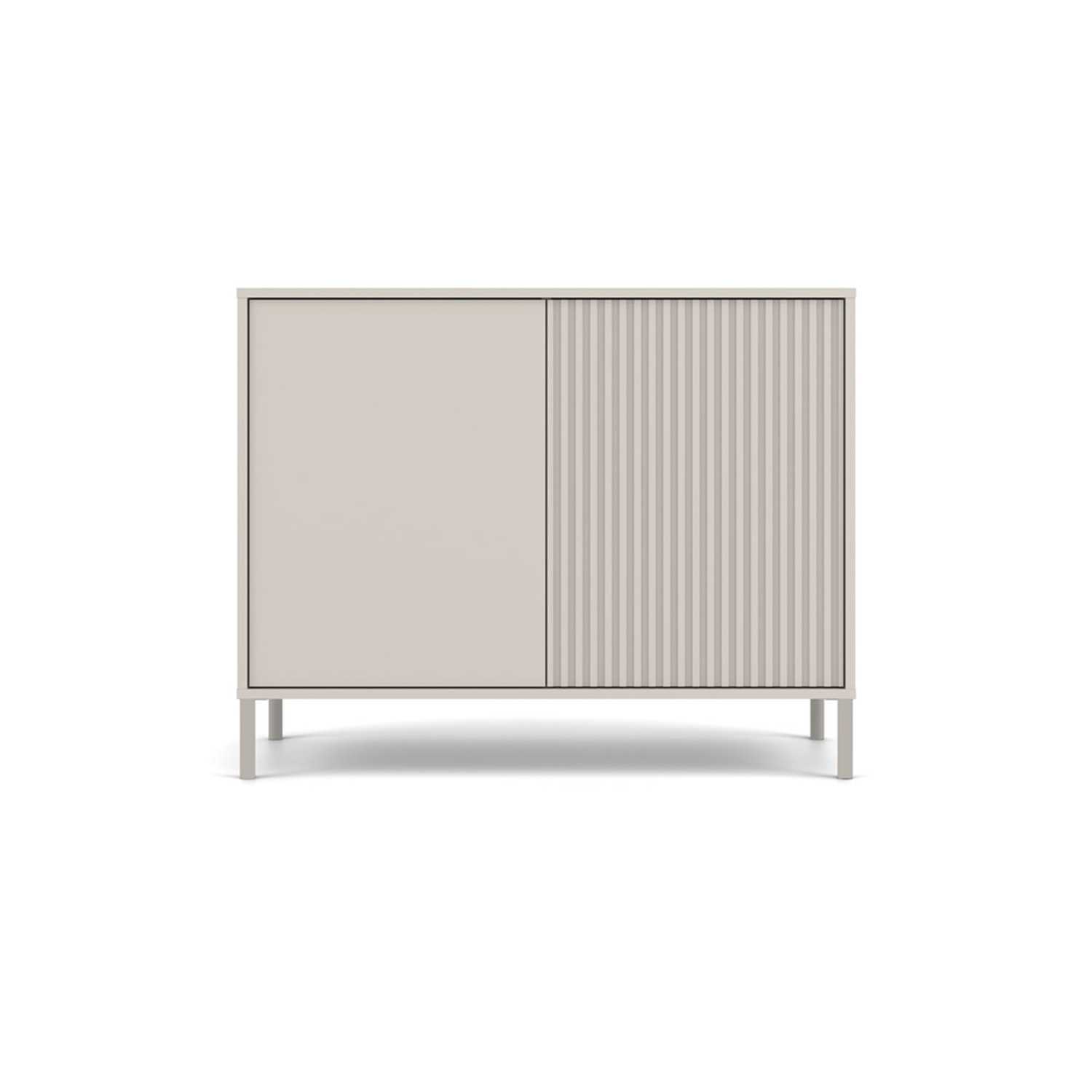 Komoda KAMARO 2D SLIM/hladký - béžová