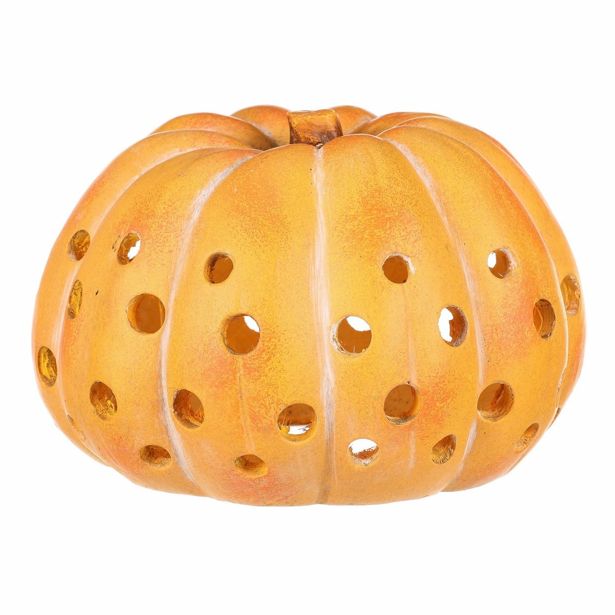 Podzimní dekorace Dýně s otvory