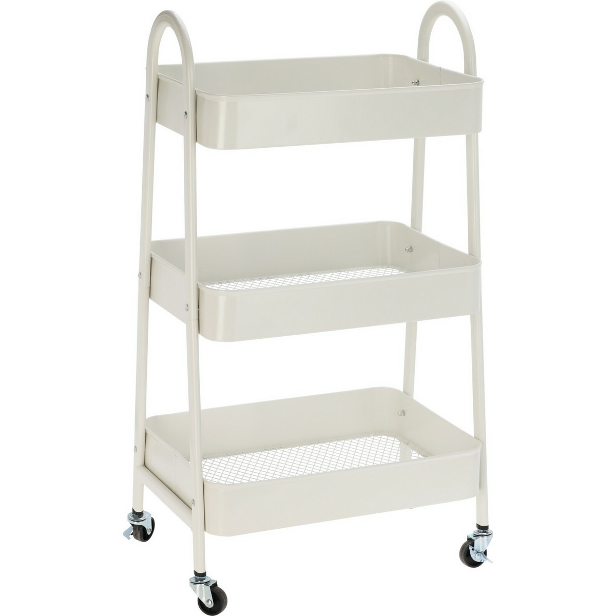 Storage Solutions Kuchyňský kovový vozík 3 patra 44 x 31