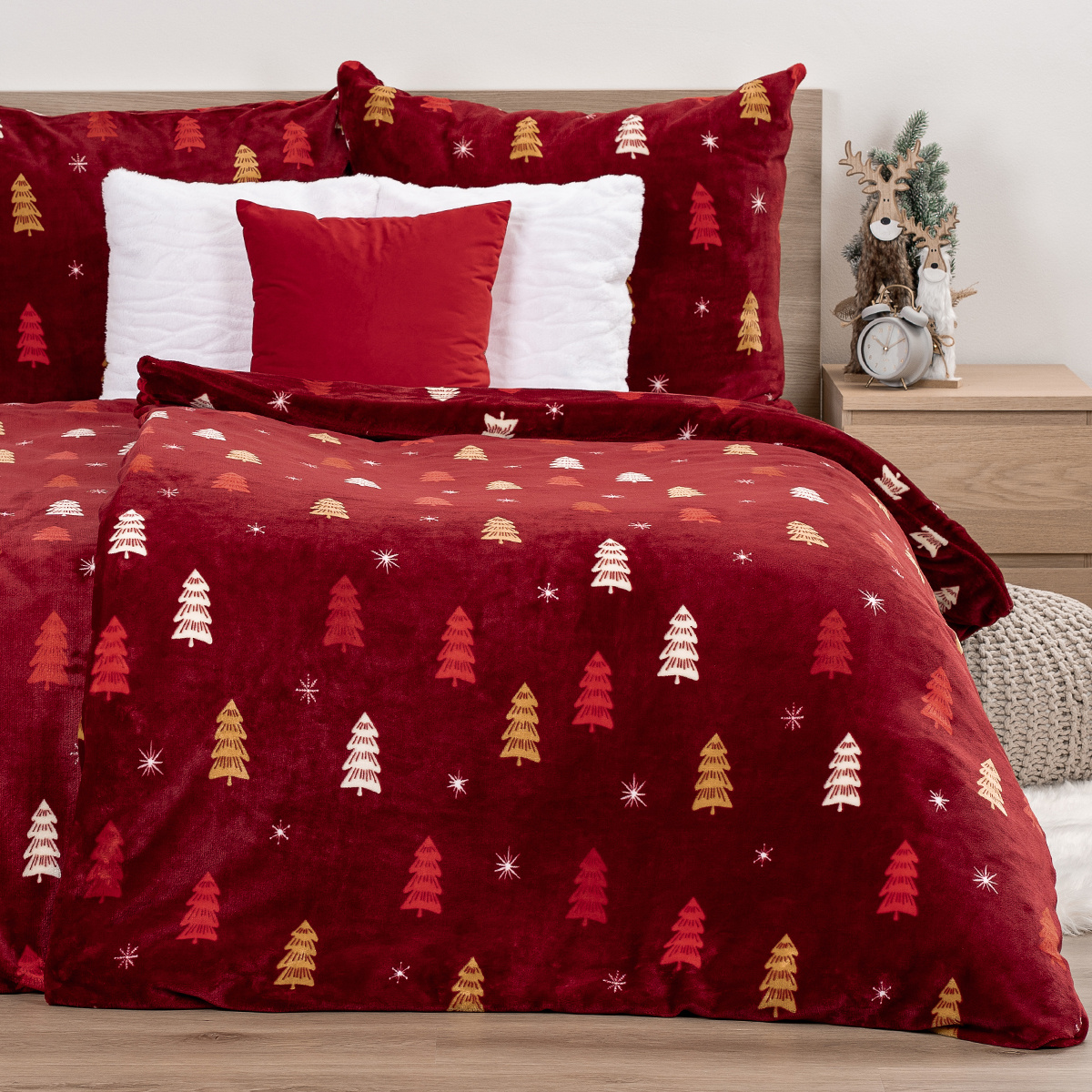 4Home Povlečení mikroflanel Crimson Woods