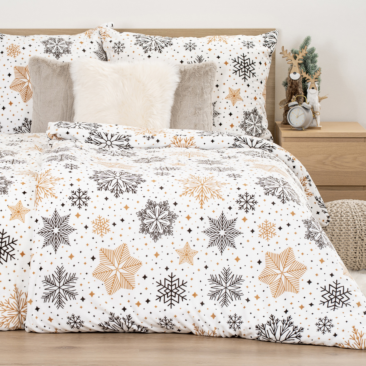 4Home Povlečení mikroflanel Golden Frost