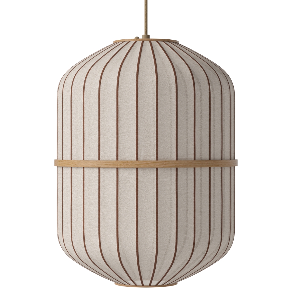 Bolia Dubové závěsné světlo Lucén Cylinder 40 cm