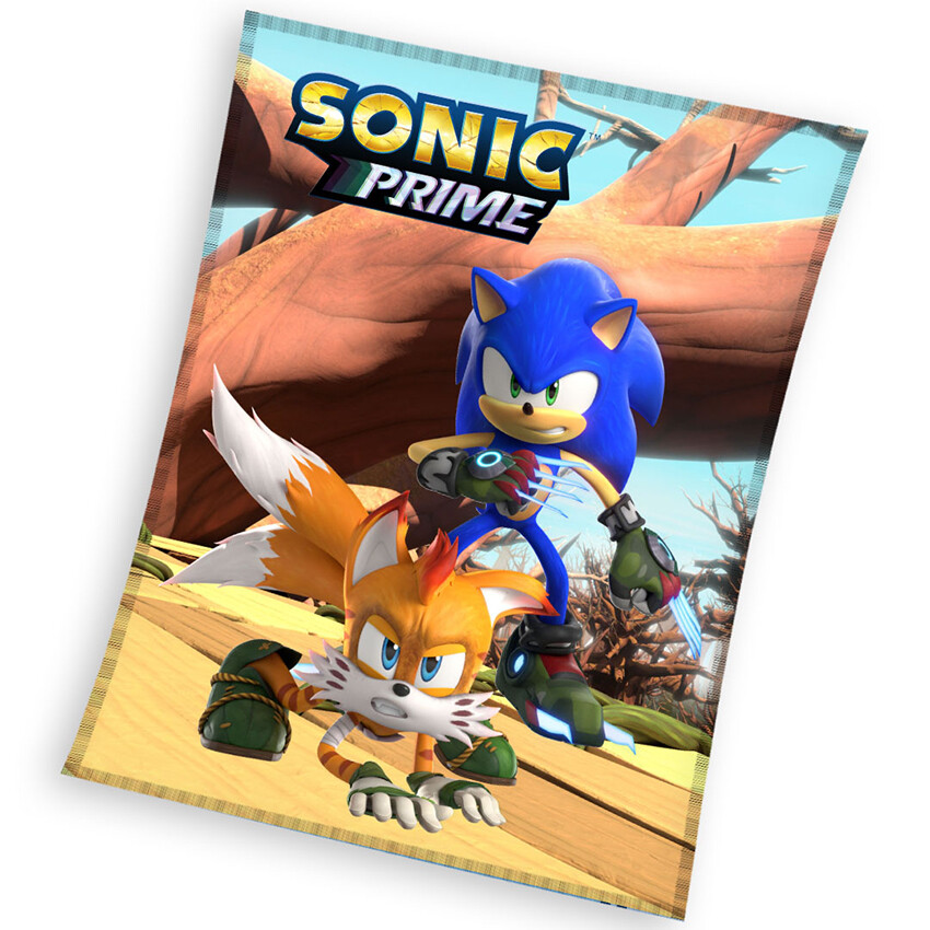 Carbotex Dětská deka Ježek Sonic a Tails