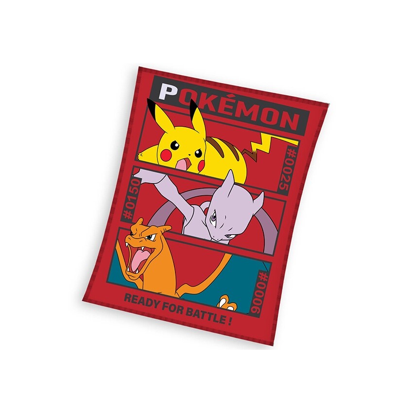 Carbotex Dětská deka Pokémon Pikachu MewTooa Charizard
