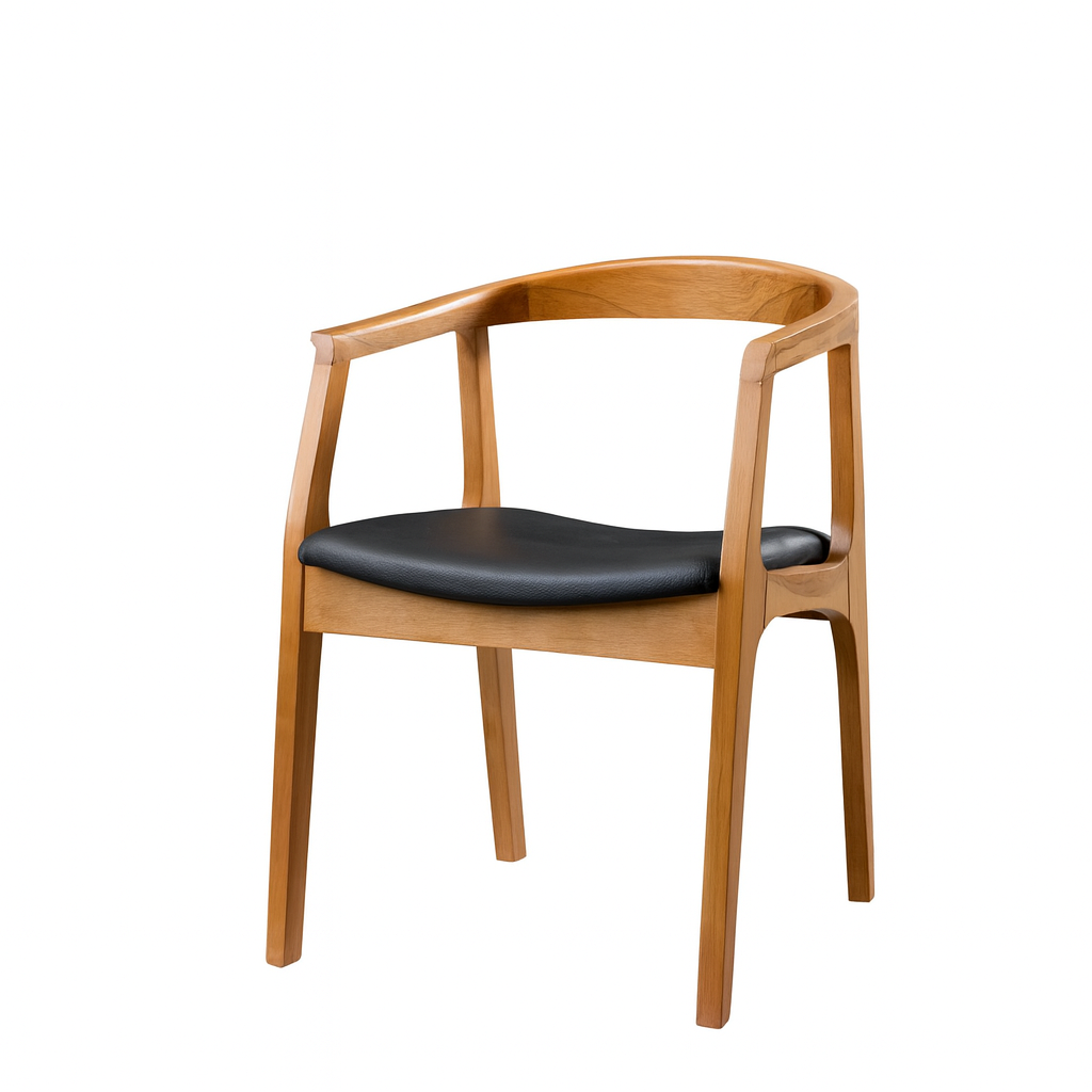 Jídlení židle Albero Black and Walnut