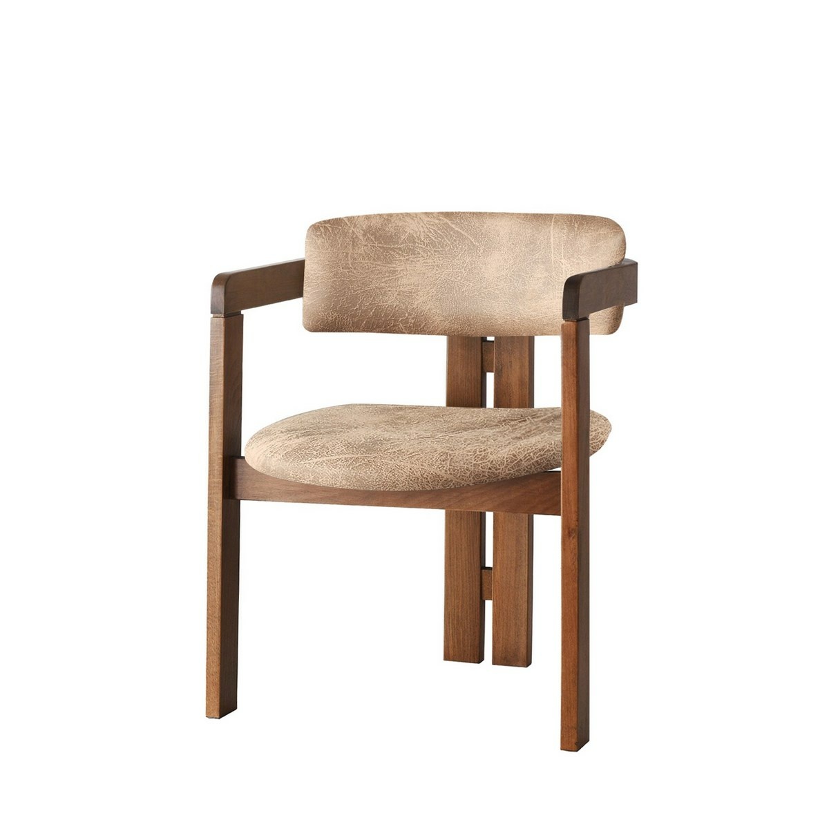 Jídlení židle CO Beige and Walnut