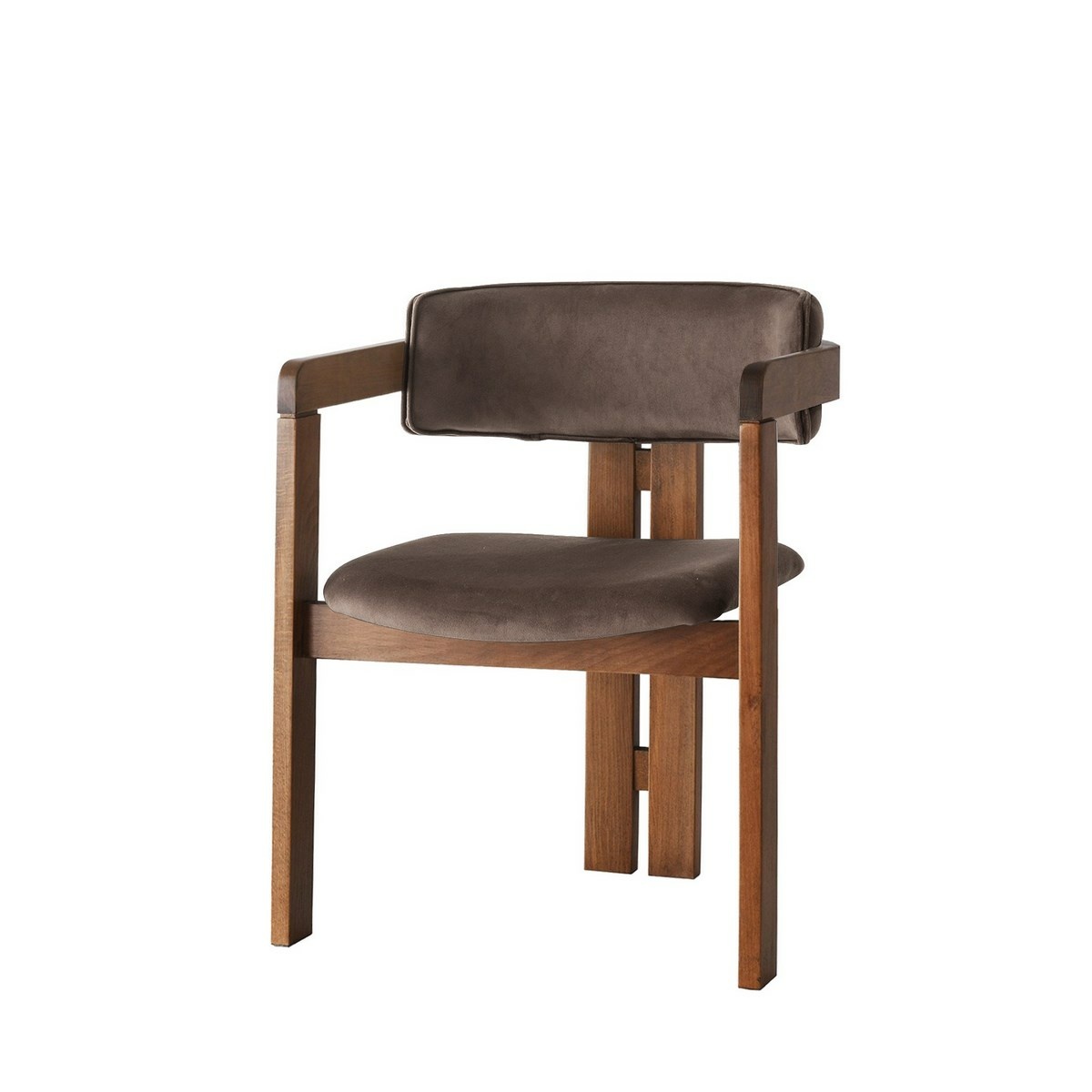 Jídlení židle CO Dark Brown and Walnut