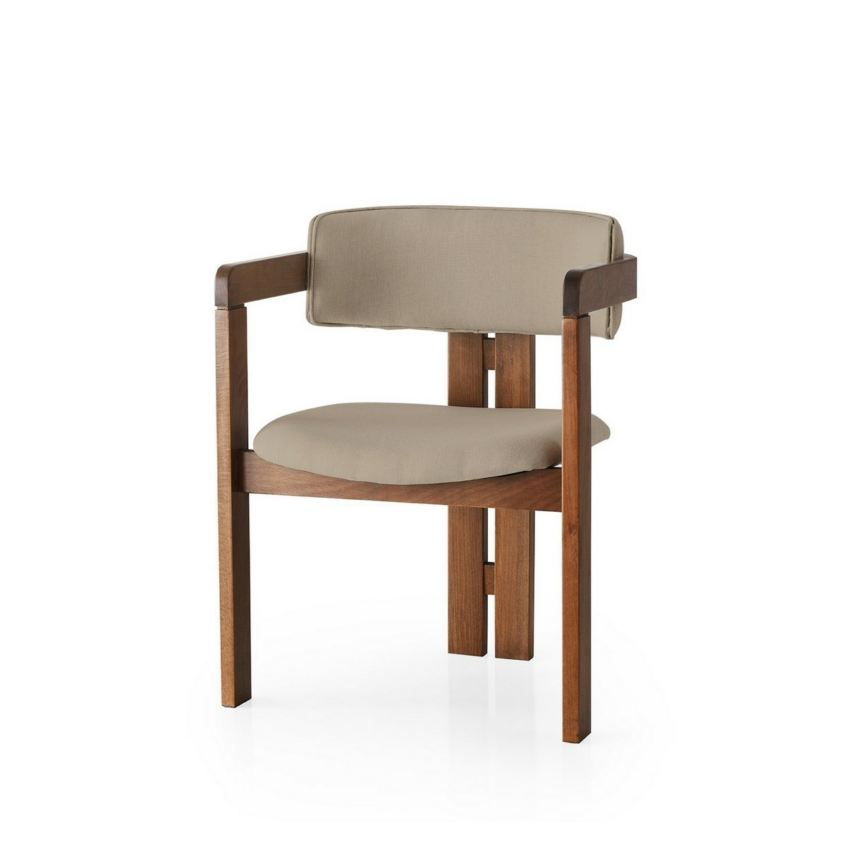 Jídlení židle CO Mink and Walnut