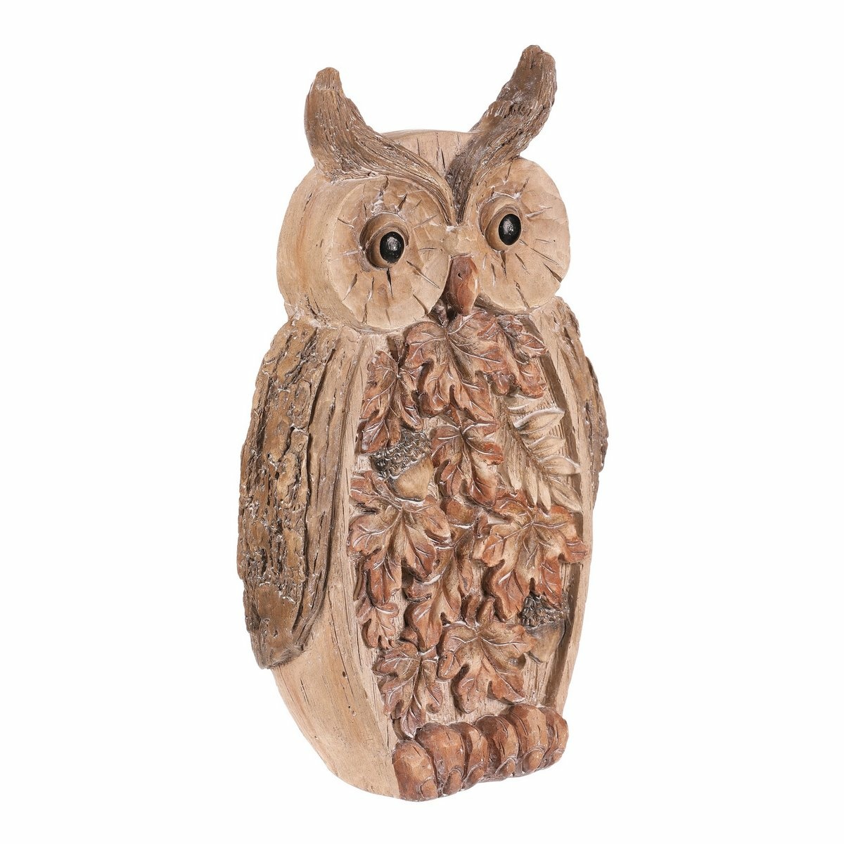 Podzimní dekorace Sova s osvětlením