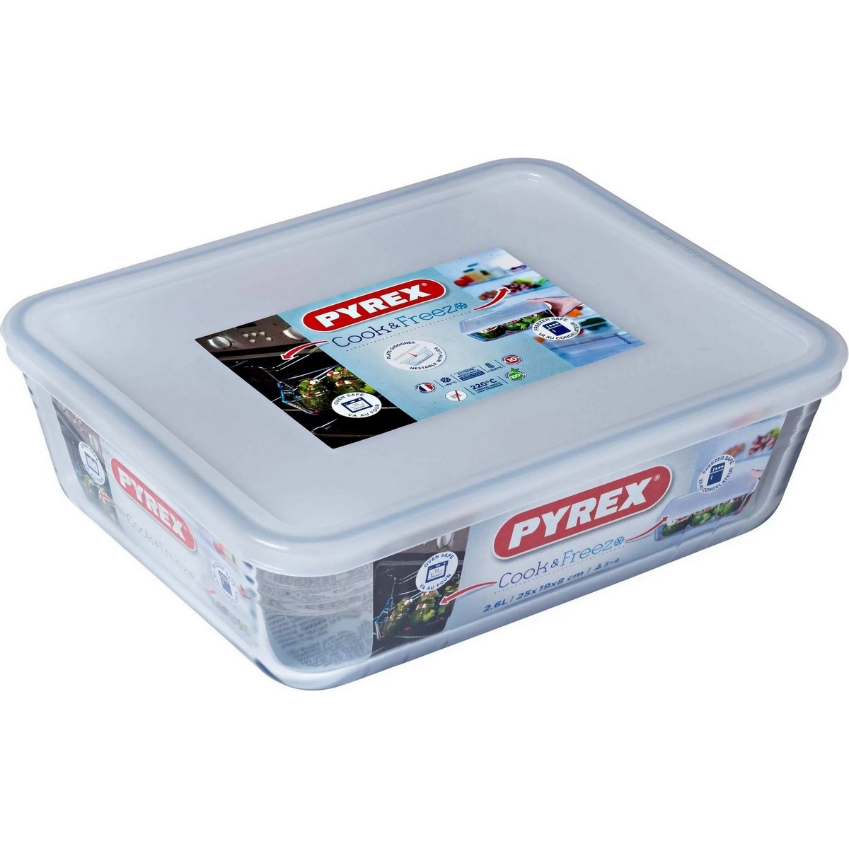Pyrex Dóza skleněná Cook & Freeze 2