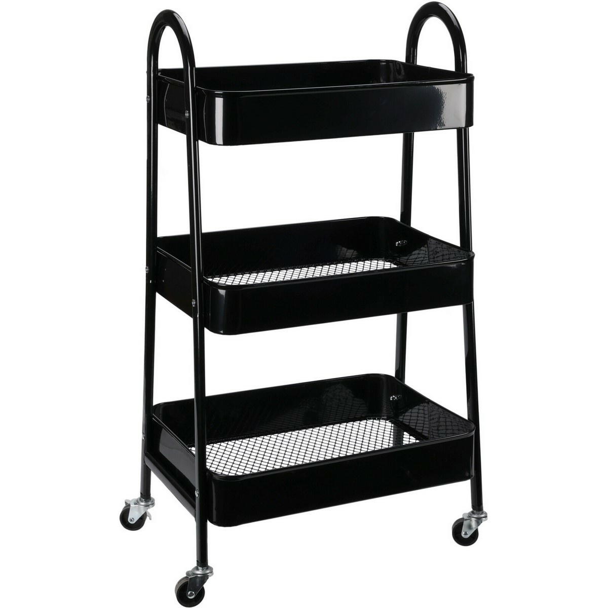 Storage Solutions Kuchyňský kovový vozík 3 patra 44 x 31