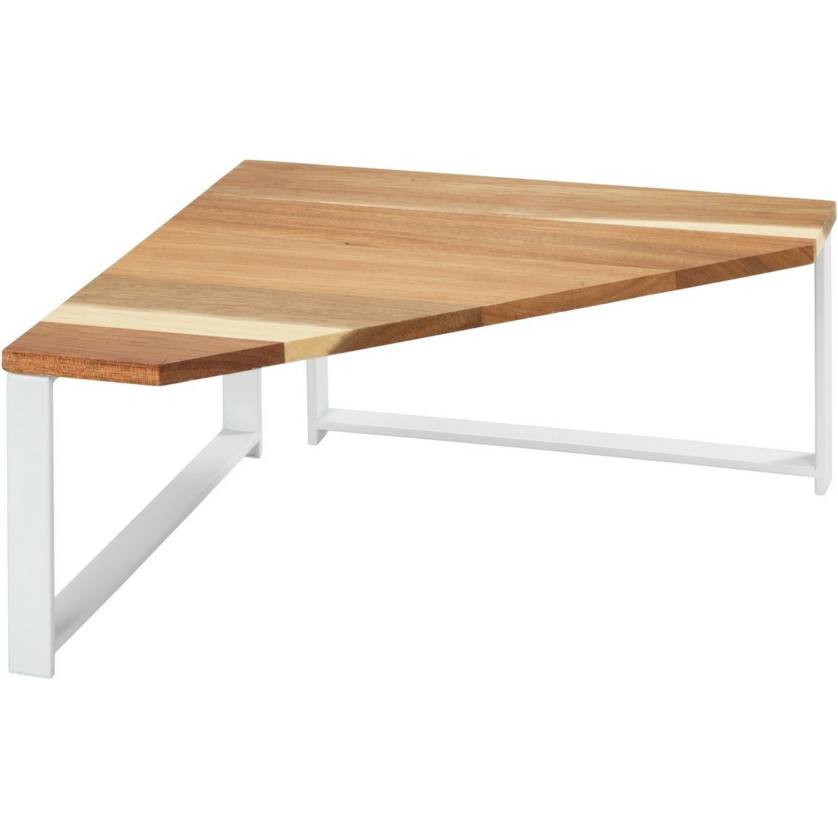 Wenko Kuchyňská rohová police z akácie Louisa