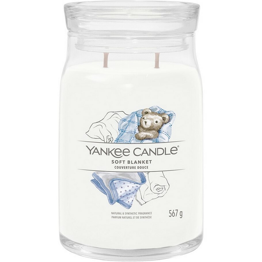 Yankee Candle Vonná svíčka velká Signature Soft Blanket
