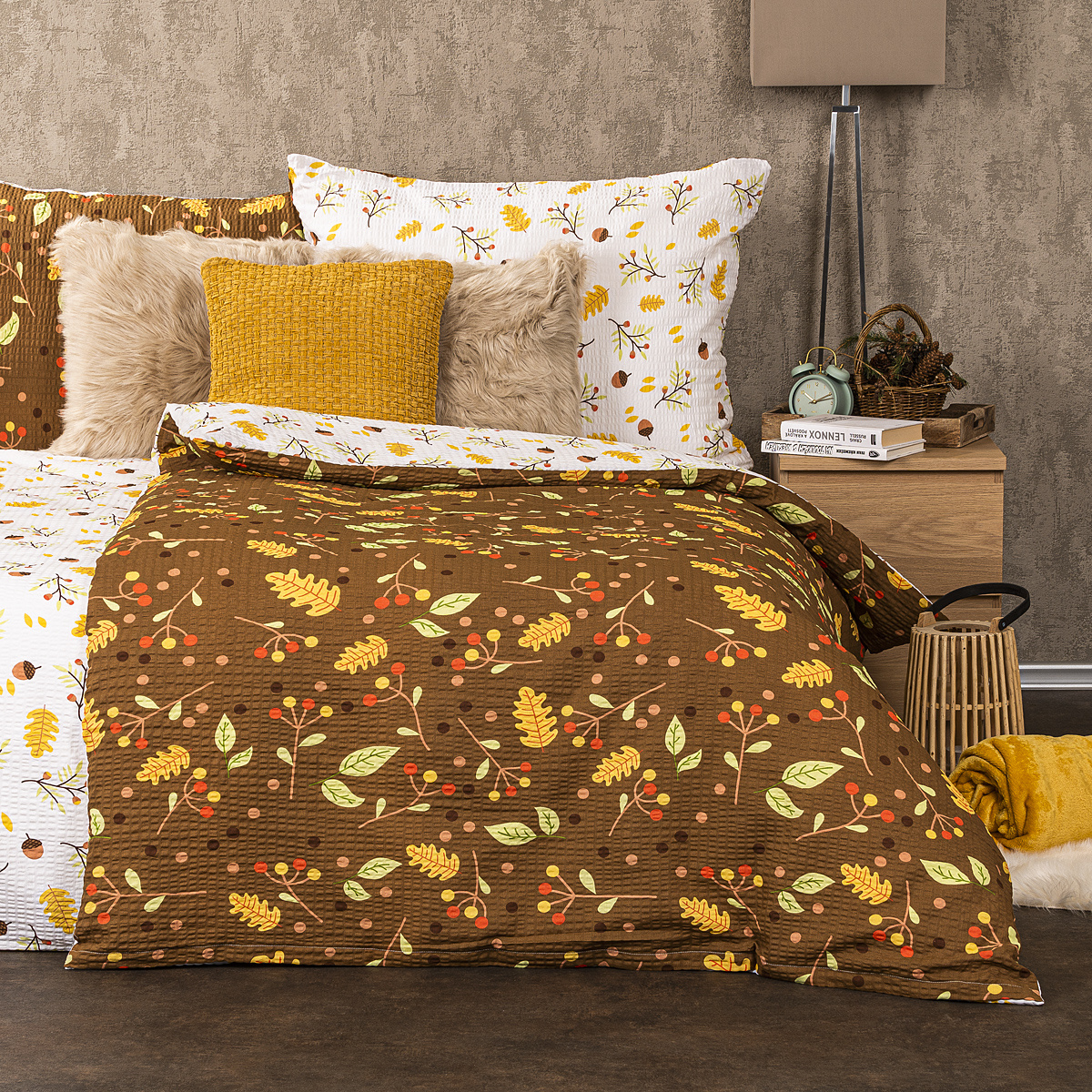 4Home Krepové povlečení Podzim