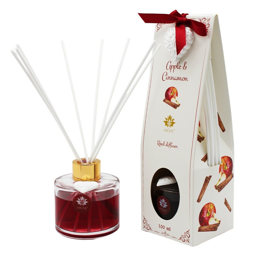 Arome Difuzér s tyčinkami Apple and Cinnamon