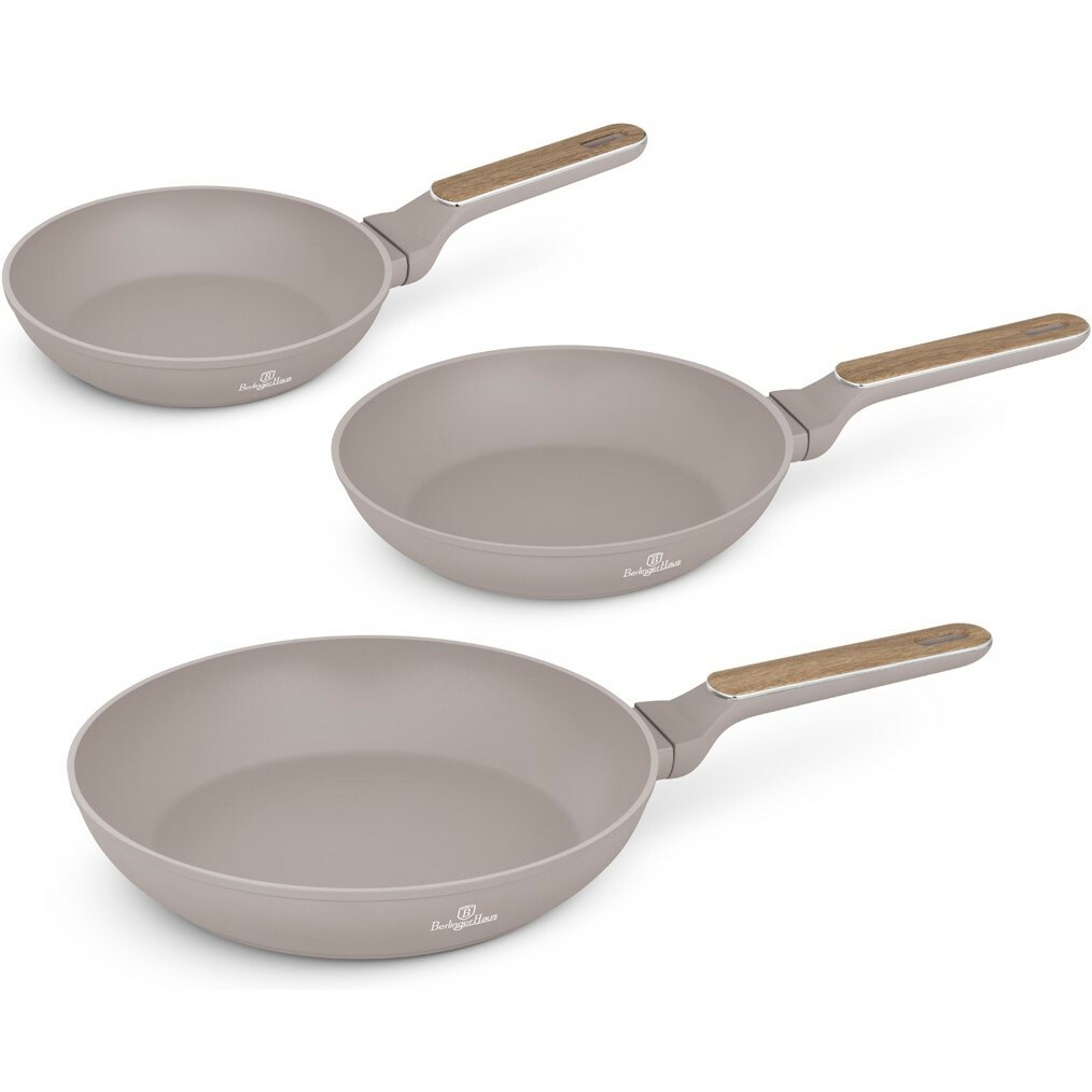 BerlingerHaus Sada pánví s titanovým povrchem Taupe Nordic