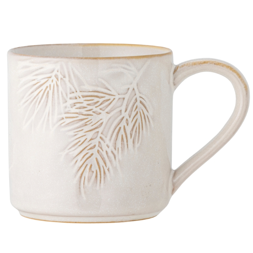 Bloomingville Béžový hrnek Winter 300 ml