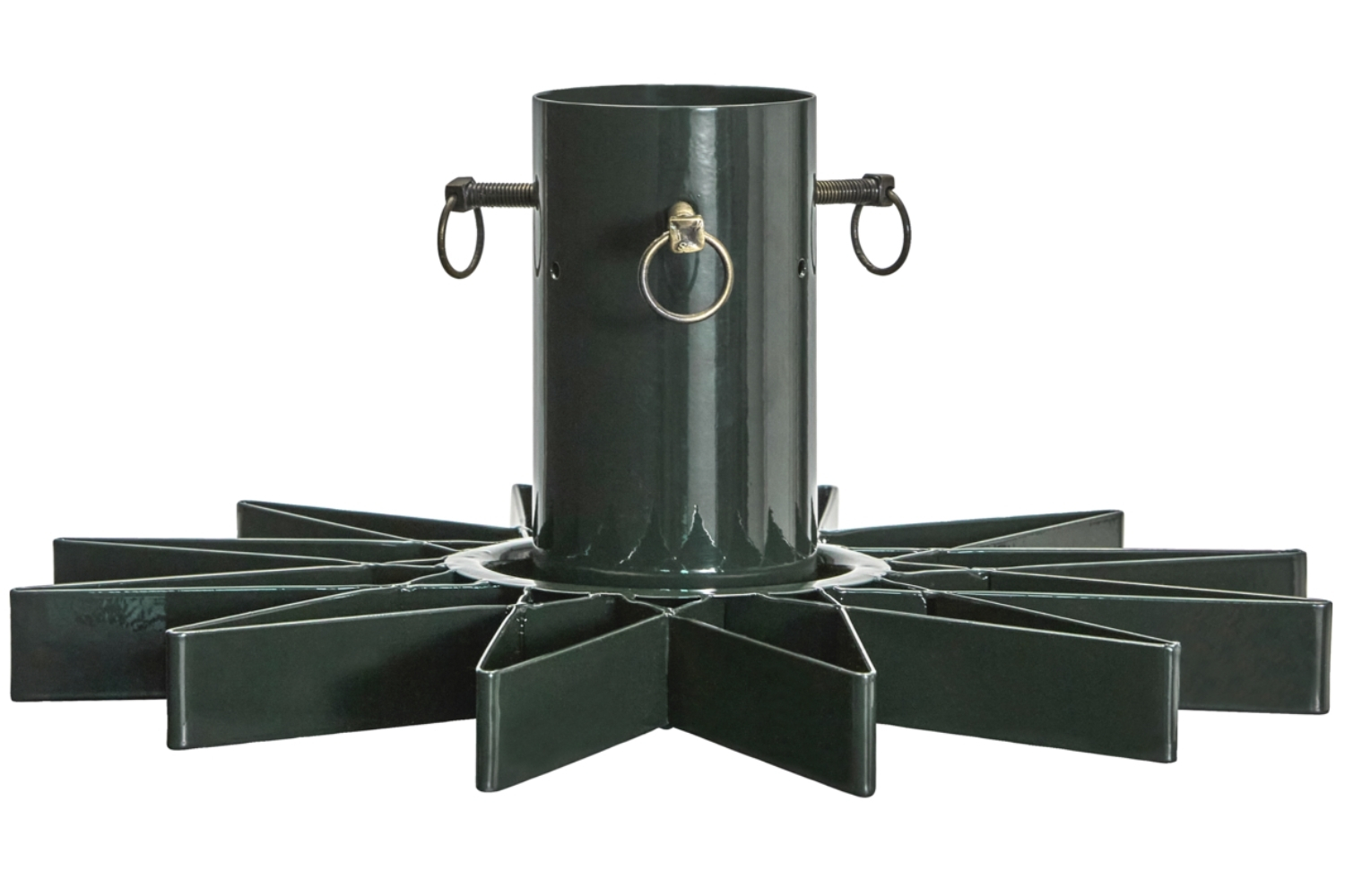 House Doctor Zelený kovový stojan na vánoční strom Star 47 cm