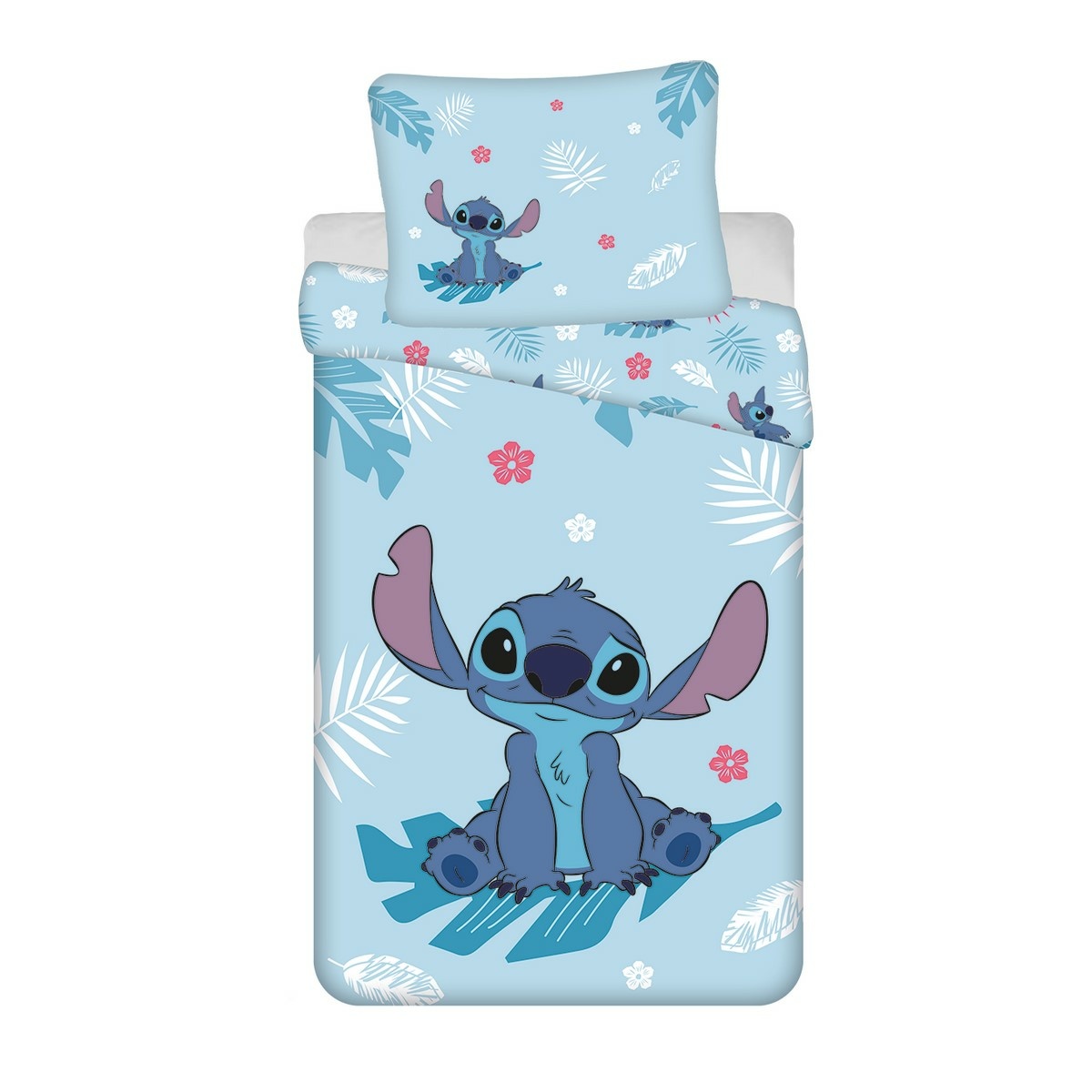 Jerry Fabrics Bavlněné povlečení Lilo and Stitch Blue