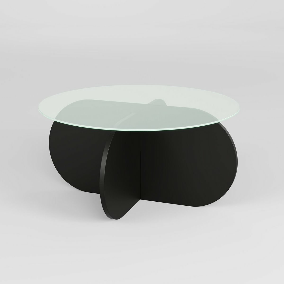Konferenční stolek Bubble Black