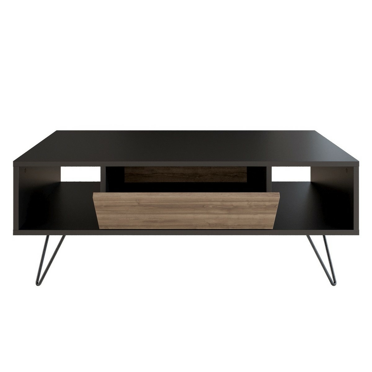 Konferenční stolek Mistico Black and Walnut