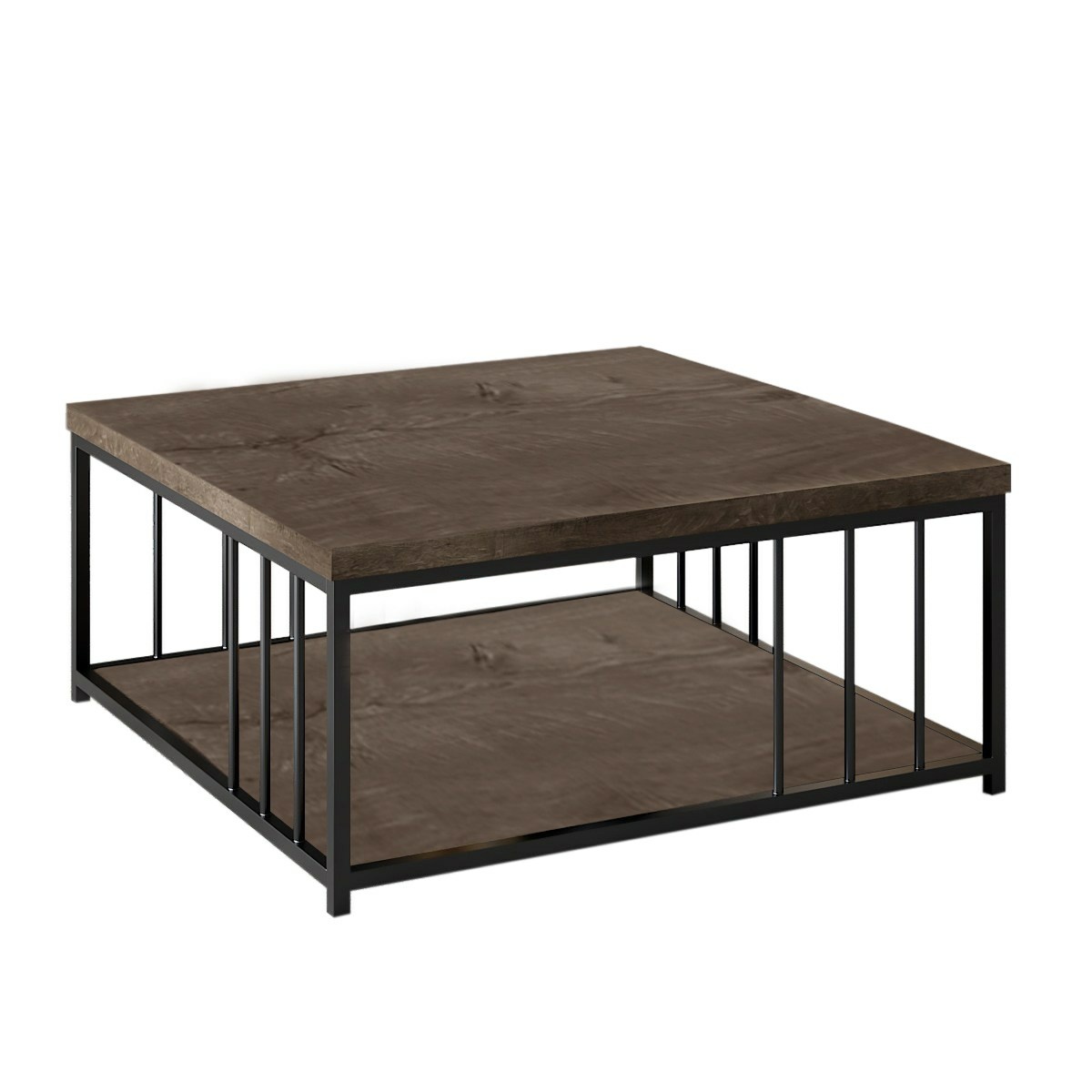 Konferenční stolek Zenn Walnut and Black