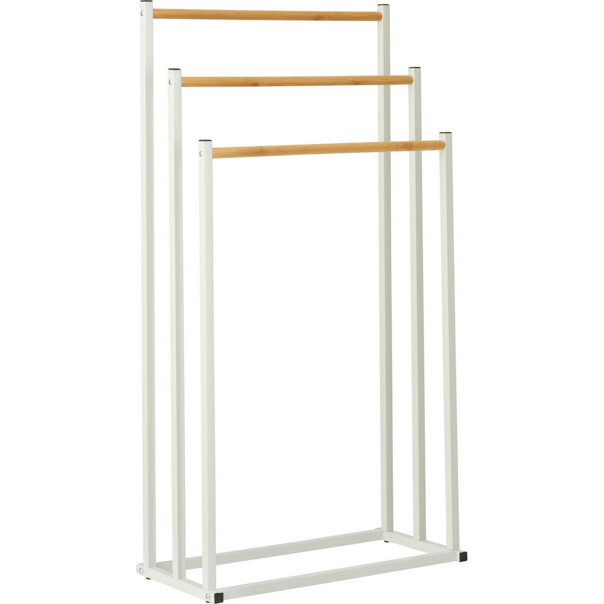 Kovový stojan na ručníky Bambus 45 × 23 × 85 cm