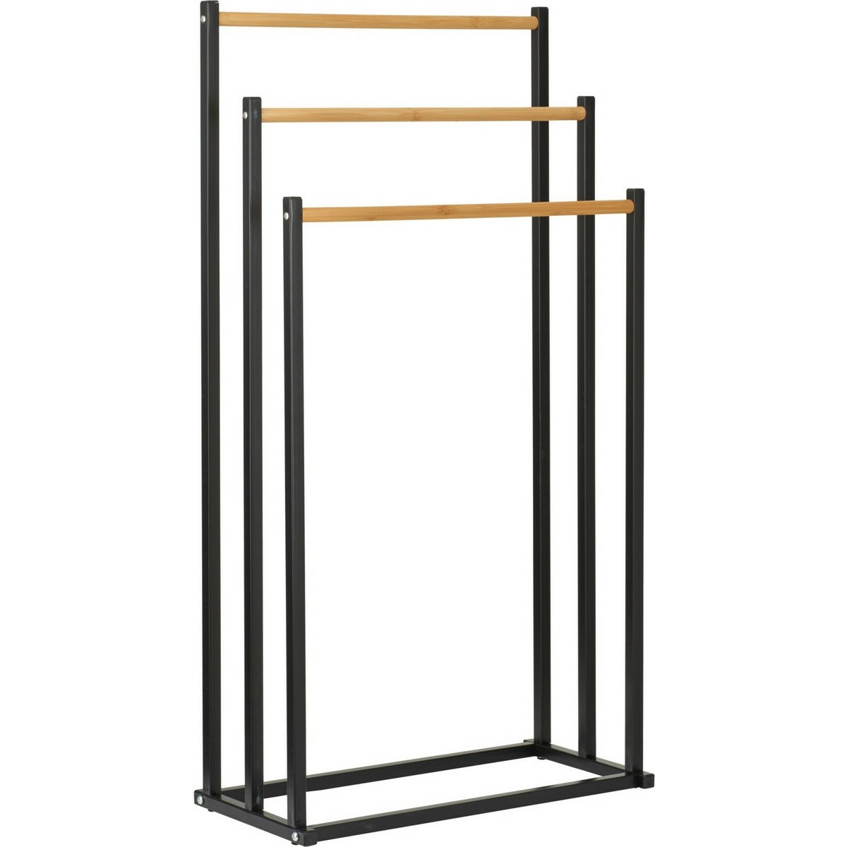 Kovový stojan na ručníky Bambus 45 × 23 × 85 cm