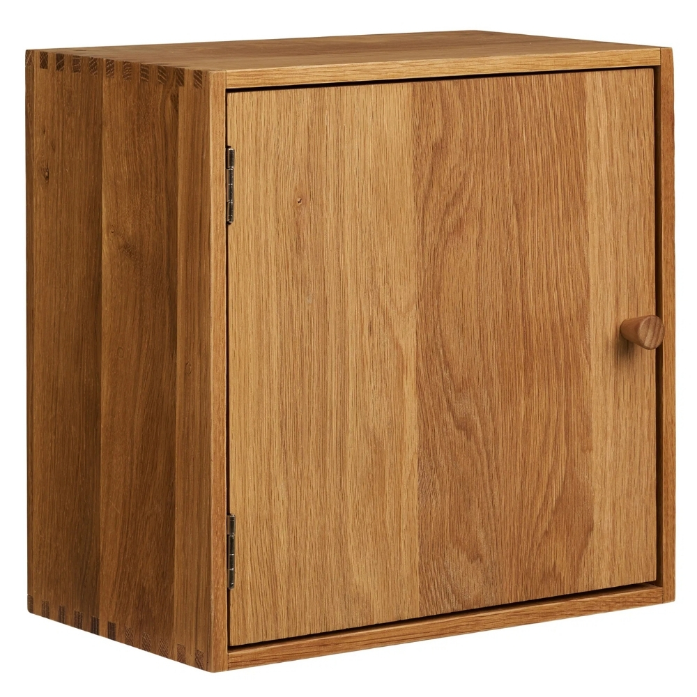 Nordic Living Dubová skříňka Towny 30 x 30 cm