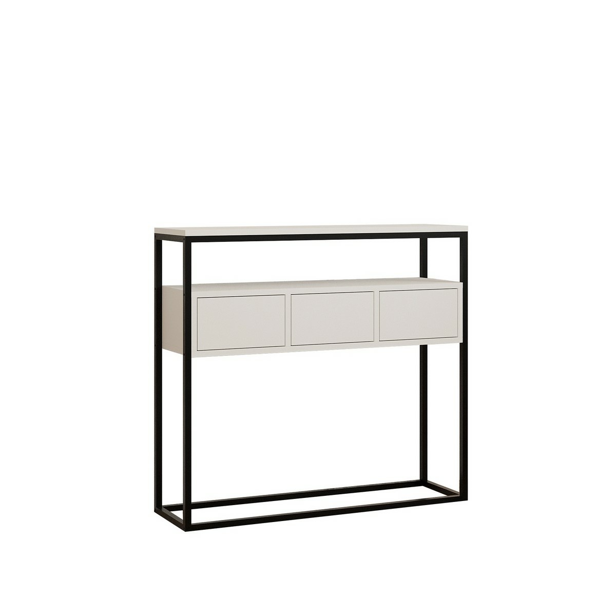 Odkládací stolek Guarda White and Black