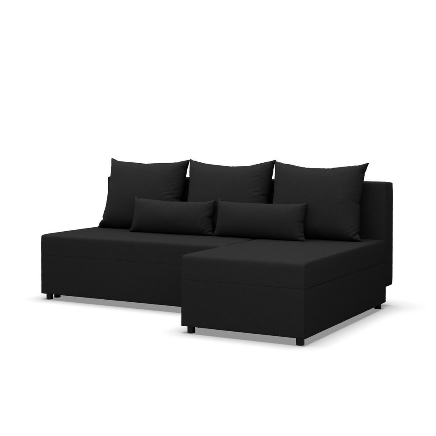 Rohová sedací souprava FERMO Černá