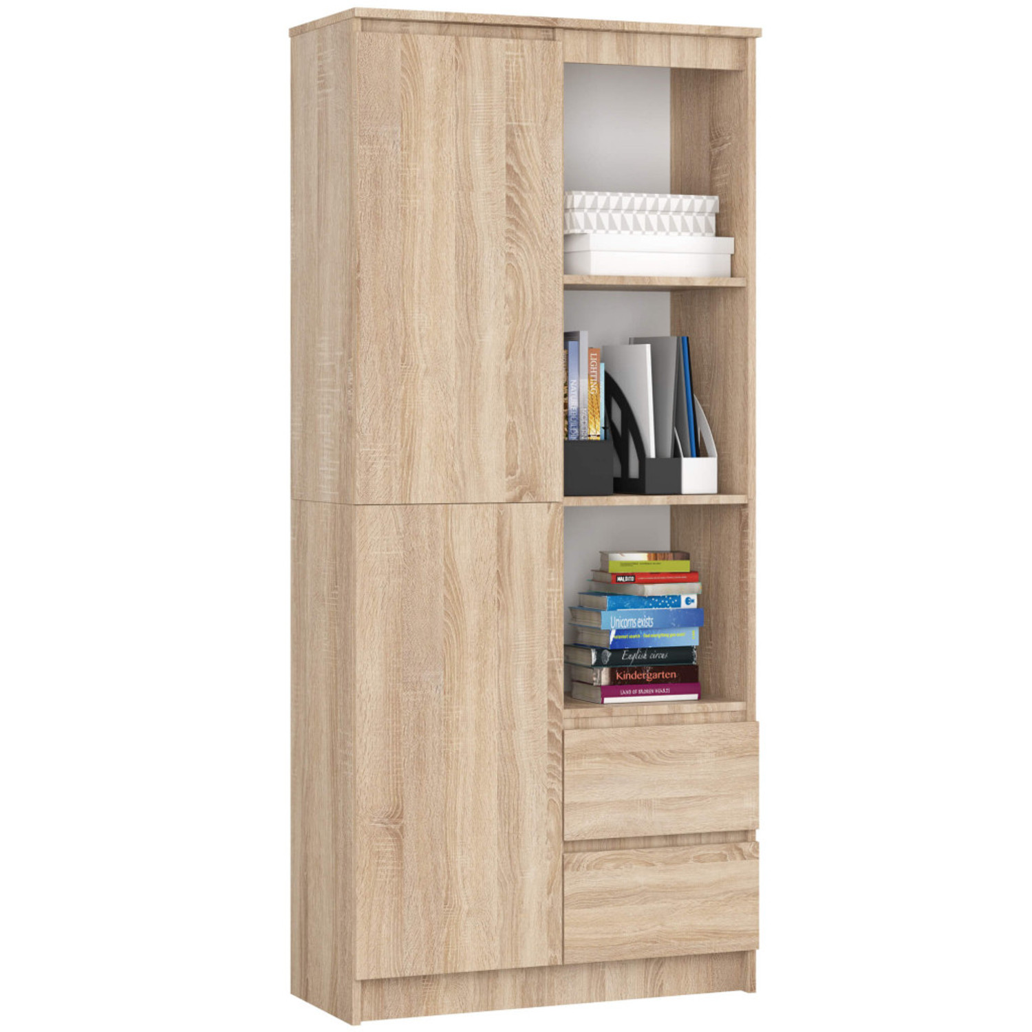 Regál R 80 cm CLP R11 dub sonoma