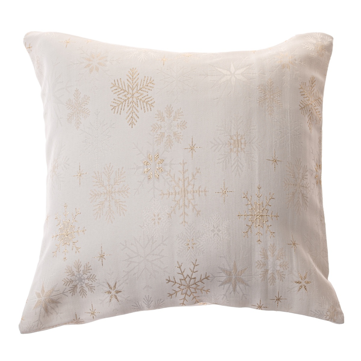 Vánoční Povlak na polštář voděodolný Vločky mix