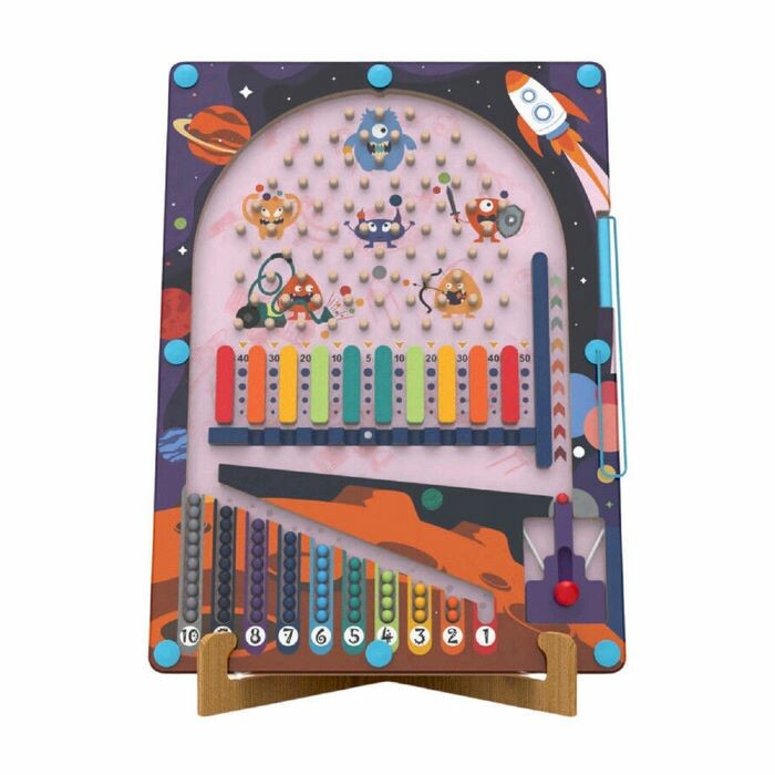 2Kids Toys Magnetický pinball Vesmír 2 v 1