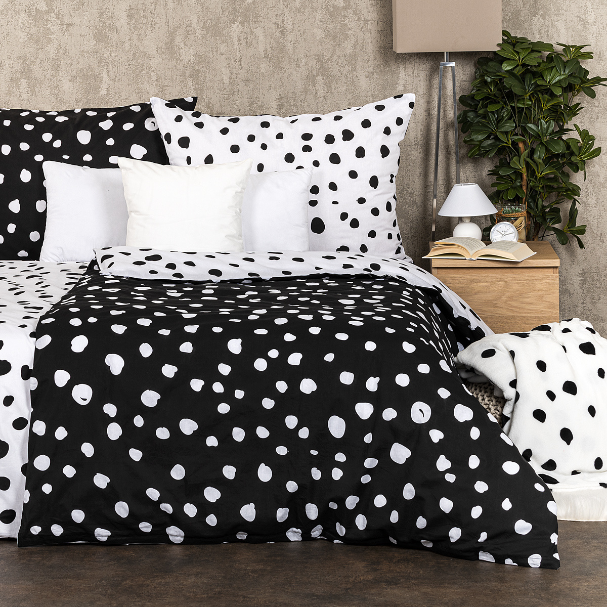 4Home Bavlněné povlečení Dalmatin reverse