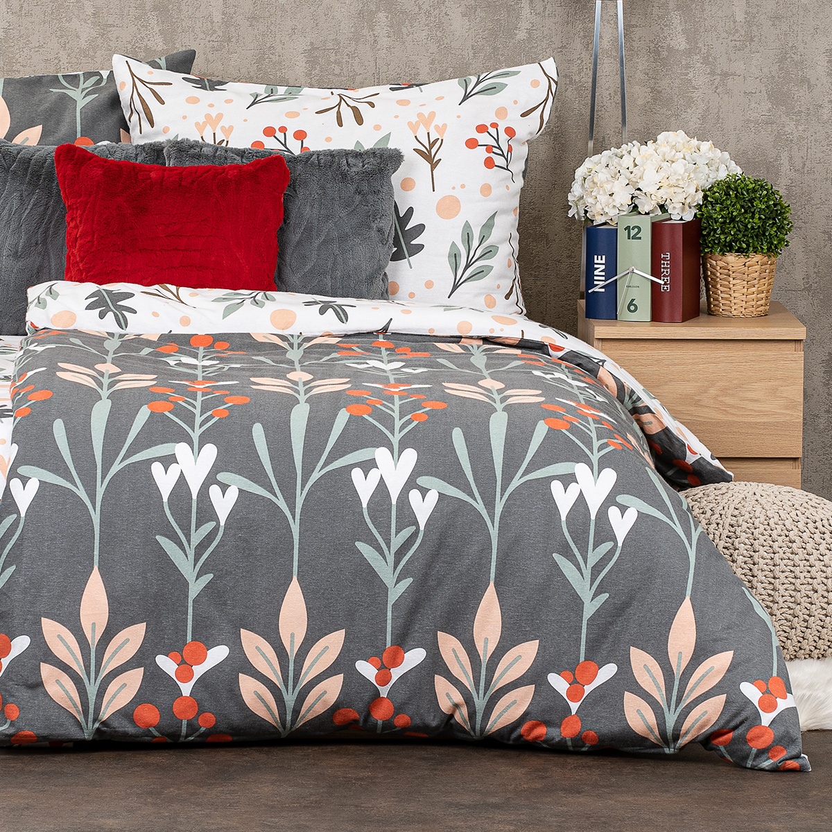 4Home Flanelové povlečení Winter nature