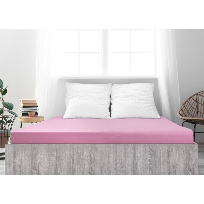 4Home jersey prostěradlo Ideál růžová