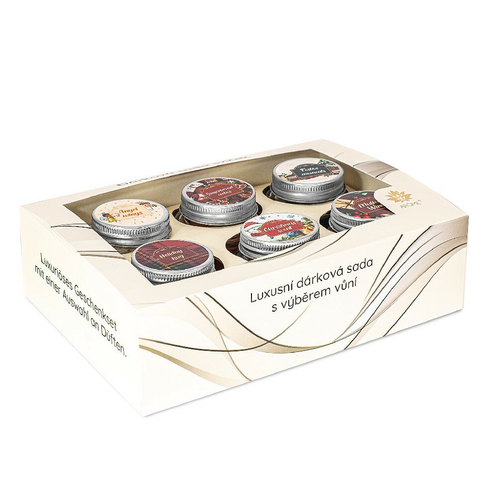 Arome  Set svíček s přáním 28g v dárkové krabičce