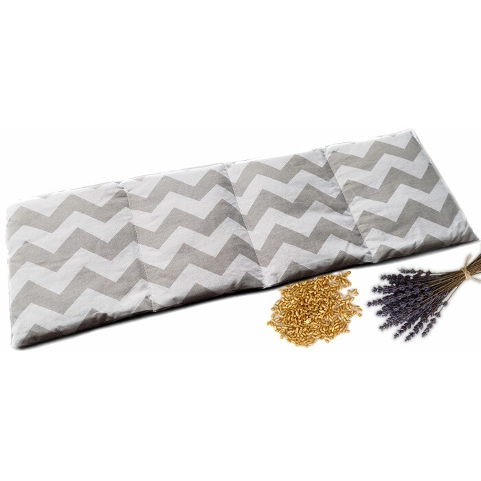 Bederní nahřívací polštářek s pšenicí a levandulí