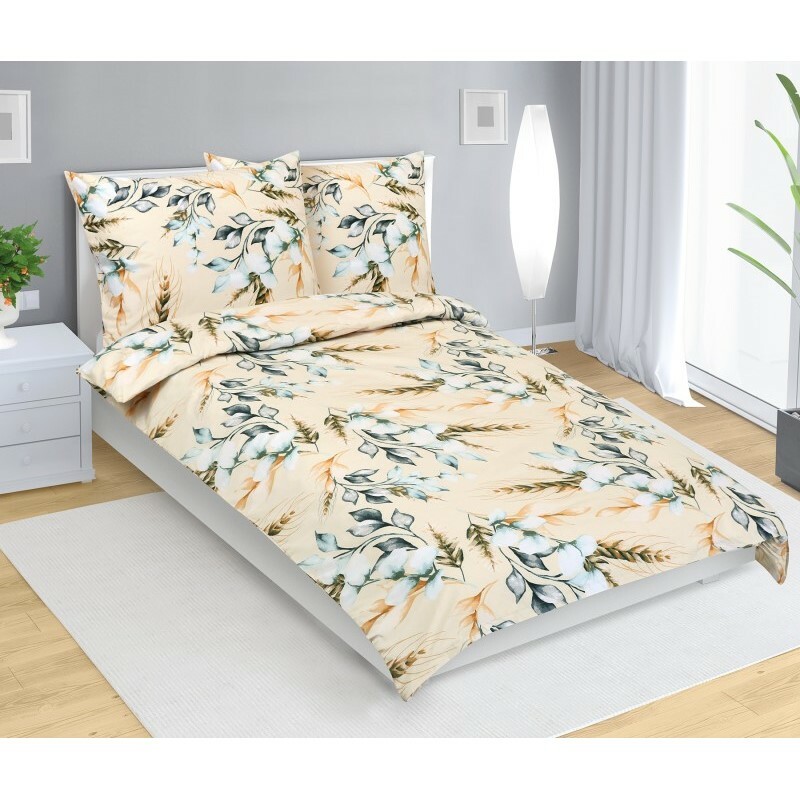 Bellatex Bavlněné povlečení Klas béžová